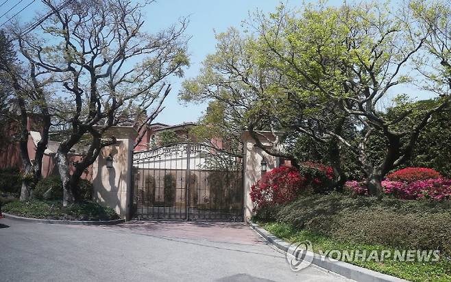 경기도 성남시 분당구 소재 정용진 신세계그룹 회장 주택 [연합뉴스]