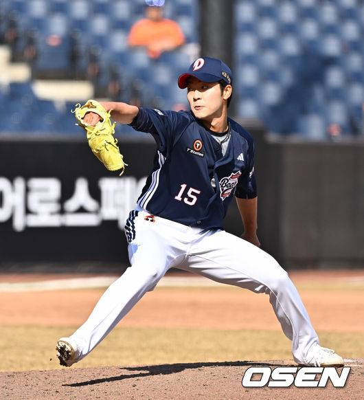 [OSEN=박준형 기자] 두산 최주형2026.03.17  / soul1014@osen.co.kr