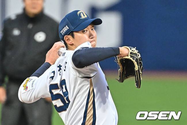 [OSEN=창원, 이석우 기자] 29일 창원NC파크에서 2026 신한 SOL KBO 리그 NC 다이노스와 KIA 타이거즈의 경기가 열렸다. 홈팀 NC는 구창모가, 방문팀 KT는 이의리가 선발 출전했다. NC 다이노스 선발투수 구창모가 역투하고 있다. 2026.04.29 / foto0307@osen.co.kr