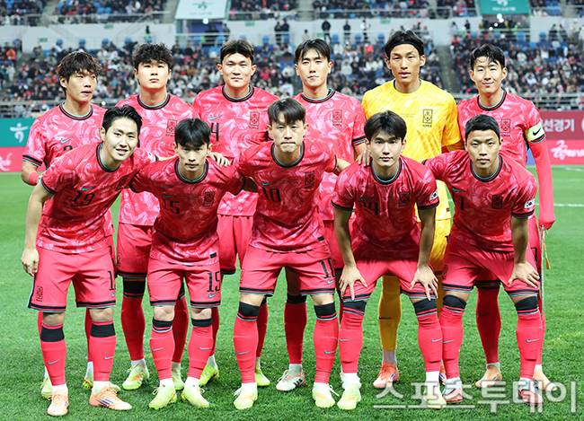 한국 축구대표팀 / 사진=DB