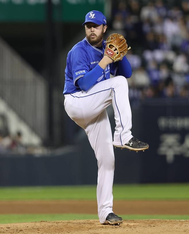 ▲ 잭 오러클린 ⓒ삼성 라이온즈