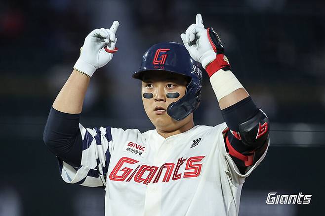 ▲ 한동희 ⓒ롯데 자이언츠