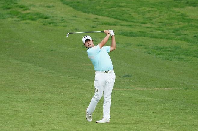 LIV 골프에서 뛰는 김민규 [GS칼텍스 매경오픈 대회조직위원회 제공. 재배포 및 DB 금지