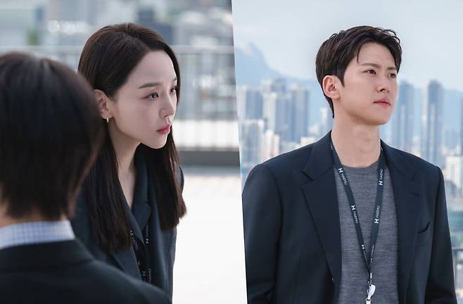 신혜선과 공명이 제대로 한 판 붙는다. /사진제공=tvN
