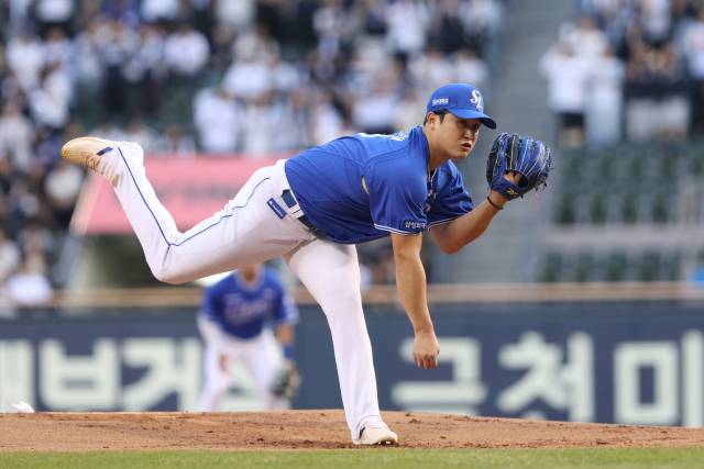 삼성 라이온즈의 최원태. 삼성 제공