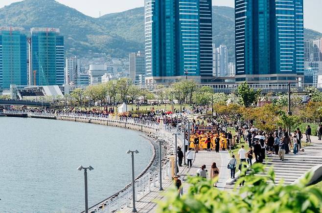 부산 북항친수공원 등 부산 전역에서 열린 ‘2026 조선통신사 축제’ 현장. 부산문화재단 제공