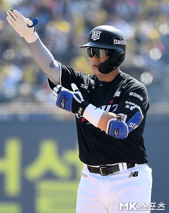 한승택은 1일 KIA전에서 홈런포를 가동했다. 사진=천정환 기자