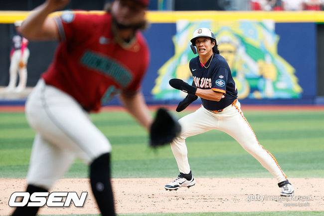 [사진] 송성문 ⓒGettyimages(무단전재 및 재배포 금지)