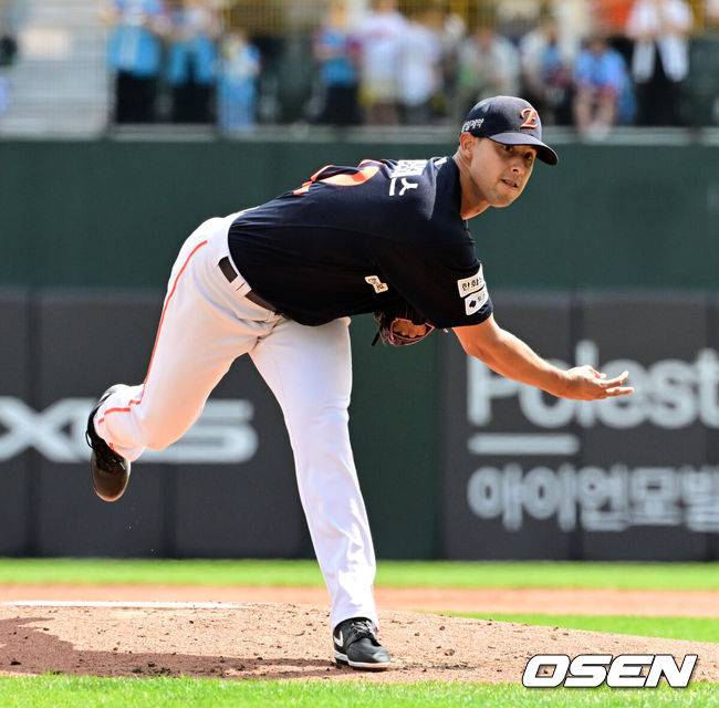 [OSEN=지형준 기자] 한화 에르난데스. 2026.04.19 /jpnews@osen.co.kr