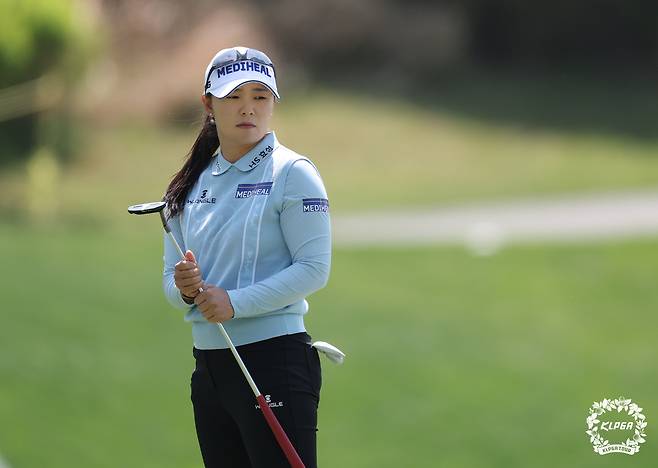 단독 3위에 나선 이다연. 사진 제공=KLPGA