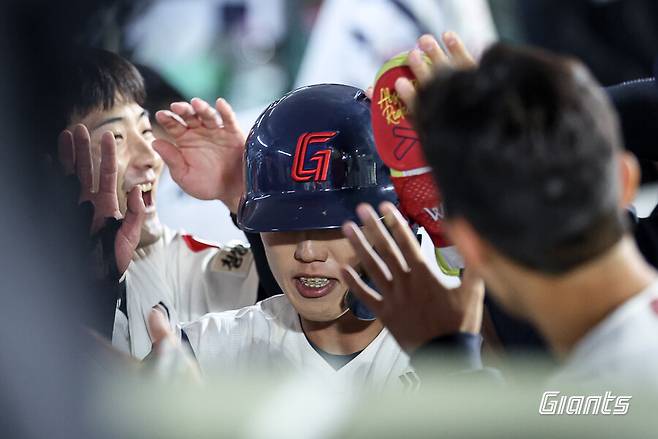 ▲ 전민재 ⓒ롯데 자이언츠