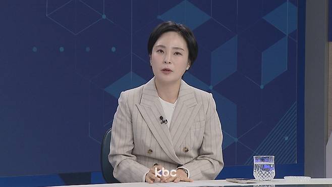 ▲ 1일 KBC '여의도 진검승부' 에 출연한 손수조 국민의힘 미디어대변인