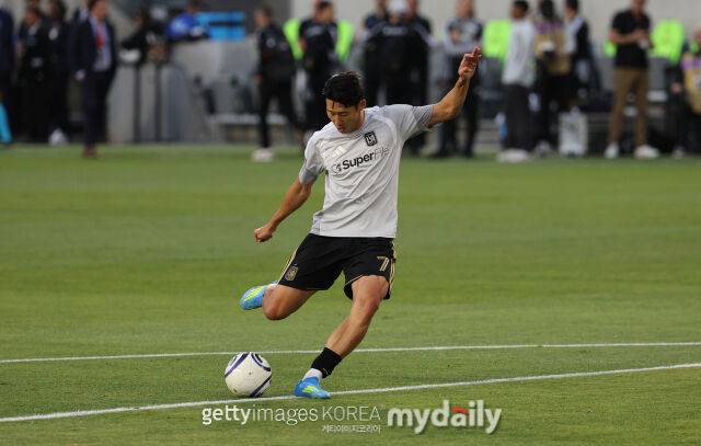 MLS 사무국이 3일 샌디에이고와 11라운드 원정 경기에서 손흥민이 결장할 것으로 예상했다./게티이미지코리아