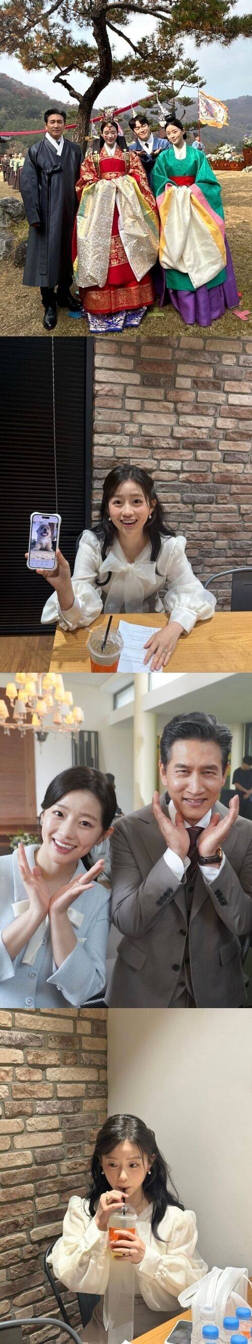 배우 채서안이 MBC '21세기 대군부인' 촬영 비하인드를 전했다. / 채서안 소셜미디어