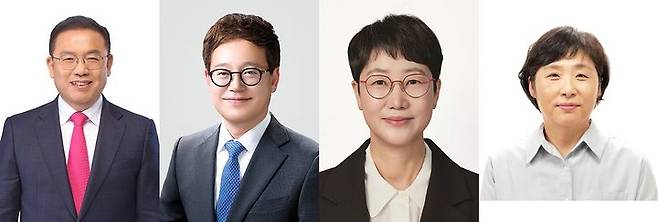 [대구=뉴시스] 6·3 지방선거 대구 동구청장 후보군. 왼쪽부터 우성진, 신효철, 정한숙, 양희. (사진=중앙선거관리위원회 제공) 2026.05.02. photo@newsis.com *재판매 및 DB 금지