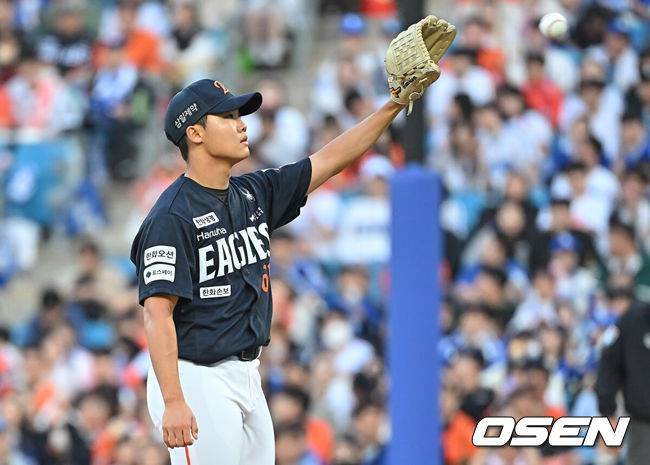 [OSEN=대구, 이석우 기자] 한화 이글스 정우주 171 2026.05.01 / foto0307@osen.co.kr