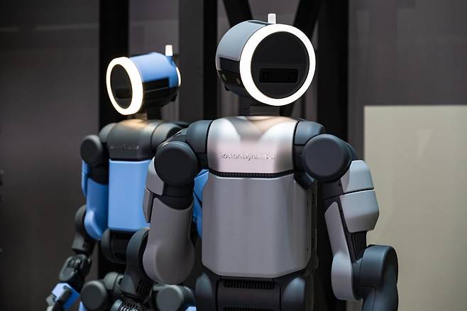 1월 보스턴다이내믹스가 세계 최대 가전 정보기술(IT) 전시회 CES 2026에서 공개한 아틀라스 개발형 모델. 현대차그룹 제공