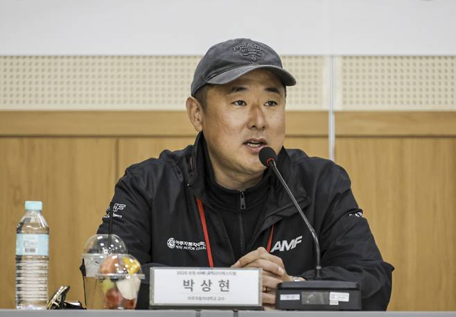 박상현 아주자동차대학교 모터스포츠 전공 교수. 한국자동차기자협회 제공