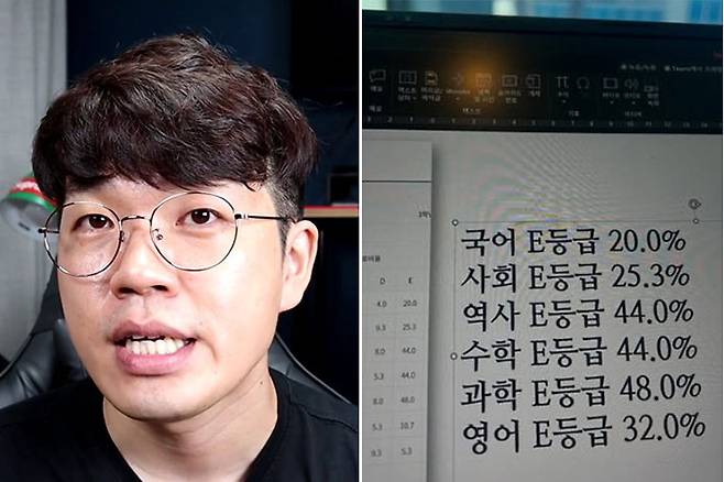 정승익 강사 유튜브·SNS 캡처