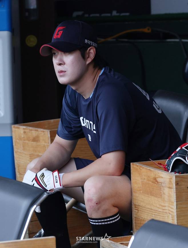 롯데 자이언츠 나승엽. /사진=김진경 대기자