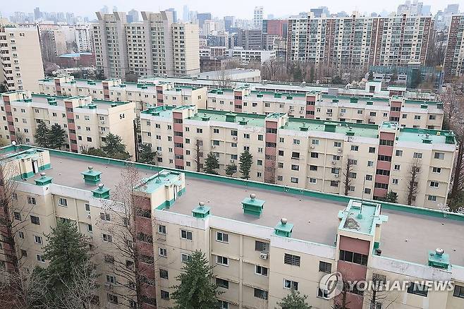강남의 한 아파트 단지 [연합뉴스 자료사진]