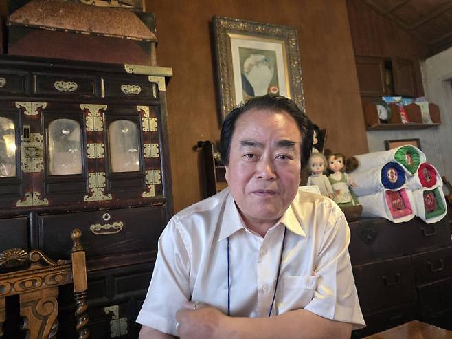 임운석 씨알보석 대표가 중도일보와 인터뷰하고 있다.               사진=한성일 기자