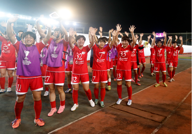 내고향여자축구단. 사진=EPA=연합뉴스 제공