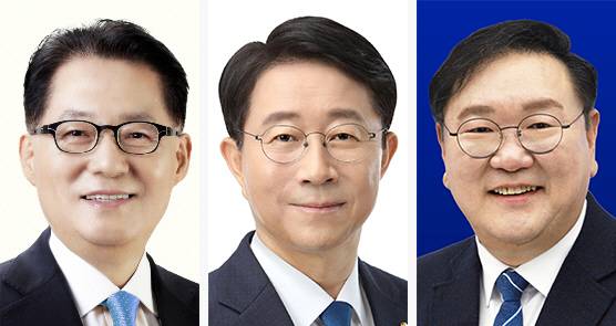 제 22대 국회 후반기 국회의장 선거가 더불어민주당 박지원·조정식·김태년(기호순) 후보 3파전으로 치러진다.