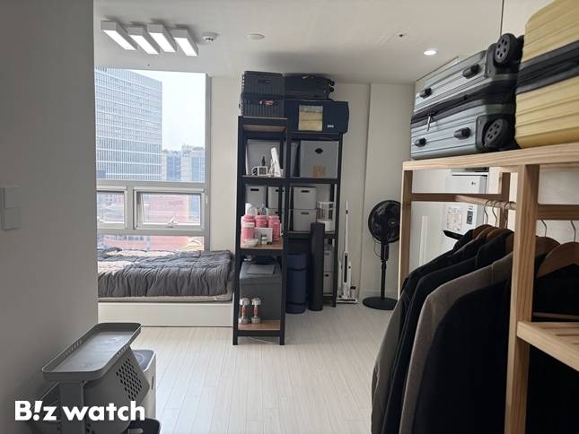 '에스키스 가산' 입주민의 방./사진=정지수 기자 jisoo2393@bizwatch.co.kr