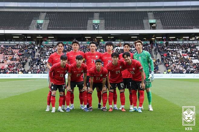 한국 축구 국가대표팀(대한축구협회 제공. 재판매 및 DB금지) 2026.3.29 ⓒ 뉴스1