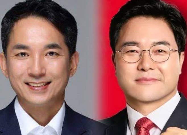 박민식 전 (왼쪽부터) 박민식 국가보훈부 장관, 이영풍 전 KBS 기자.