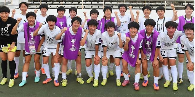북한 내고향여자축구단이 수원서 개최될 AWCL 파이널 출전을 위해 17알 방한한다. 수원FC 위민과 20일 대회 4강전을 갖는다. 사진출처｜AFC 홈페이지