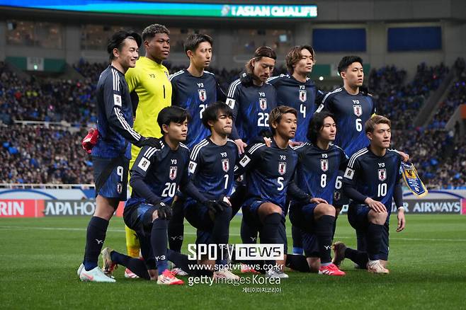 ▲ 일본 언론이 자국 축구대표팀을 월드컵 우승 가능성이 있는 국가로 분류했다. 독일, 브라질, 잉글랜드, 네덜란드 등과 같은 등급으로 묶었다. 반면 한국은 조별리그를 통과하면 '대성공'인 나라로 평가해 눈길을 모았다.