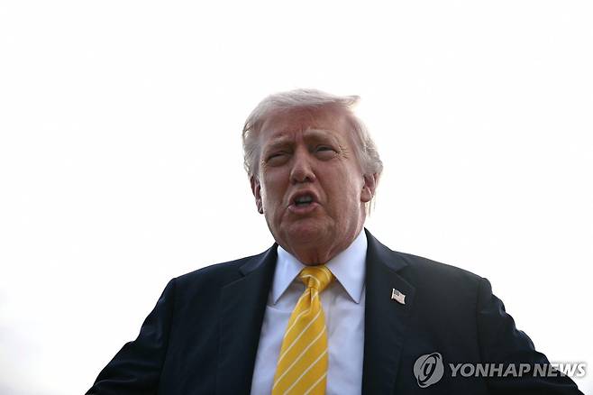 트럼프 대통령 [AFP 연합뉴스 자료사진. 재판매 및 DB 금지]