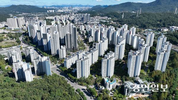 경기도 내 아파트 단지 전경.  /경인일보DB