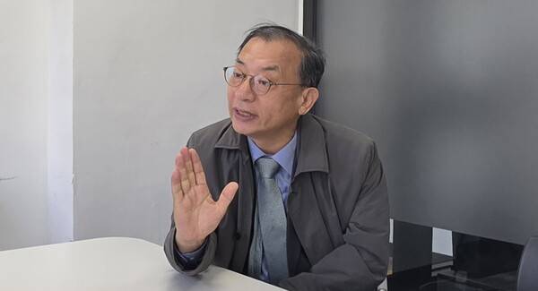 이정현 국민의힘 전남광주특별시장 예비후보가 지난달 16일 전남일보 사옥에서 인터뷰를 진행하고 있다. 정성현 기자