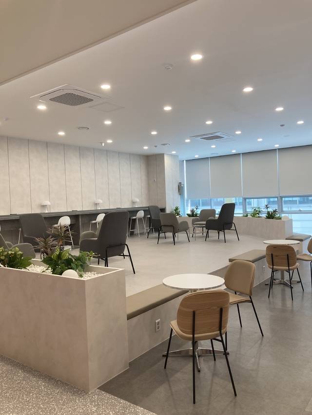 대구 북구 한국로봇산업진흥원 내 로봇스타트업 라운지 모습. 한국로봇산업진흥원 제공