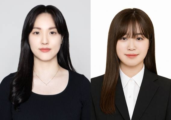 으뜸 친절·청렴인으로 뽑힌 민윤희·신지은 주무관(왼쪽부터). [사진=음성교육지원청]
