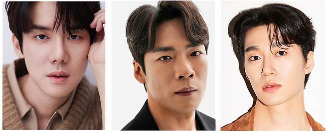 (왼쪽부터) 유연석, 라경민, 정시헌. [사진 킹콩by스타쉽, 세종대, 해와달엔터테인먼트]
