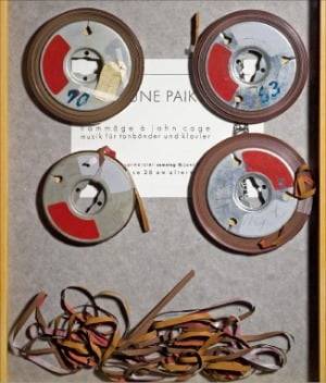 백남준, ‘존 케이지에 대한 경의: 테이프와 피아노를 위한 음악(1958-1962)’.  /백남준아트센터 제공