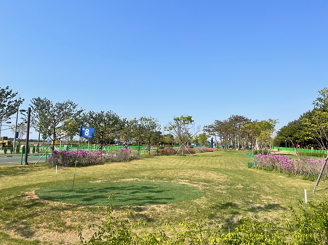 미단시티체육공원파크골프장 전경. 사진 제공=중구청