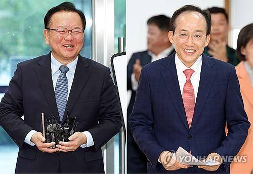 김부겸, 추경호 [사진=연합뉴스]