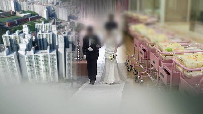 결혼출산 부동산 (CG). 연합뉴스