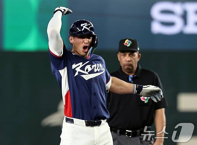 2026 월드베이스볼클래식(WBC)에 출전한 셰이 위트컴. 2026.3.9 ⓒ 뉴스1 구윤성 기자