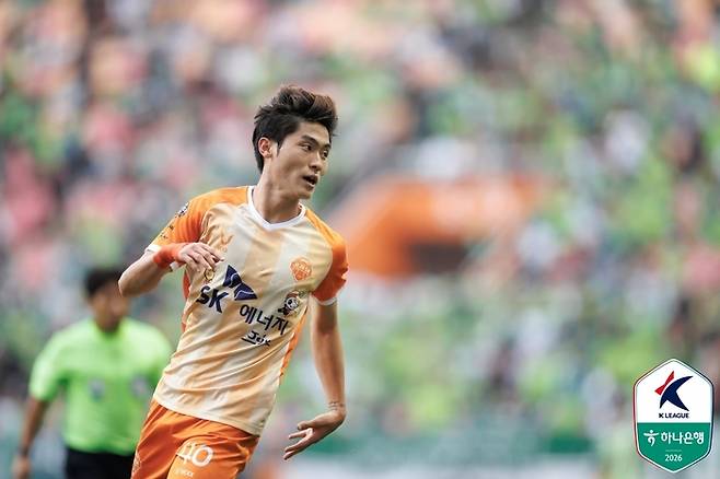 제주SK 김륜성. 사진 | 한국프로축구연맹