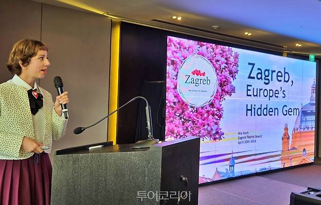자그레브 관광청의 미아 코흐 / 사진-투어코리아