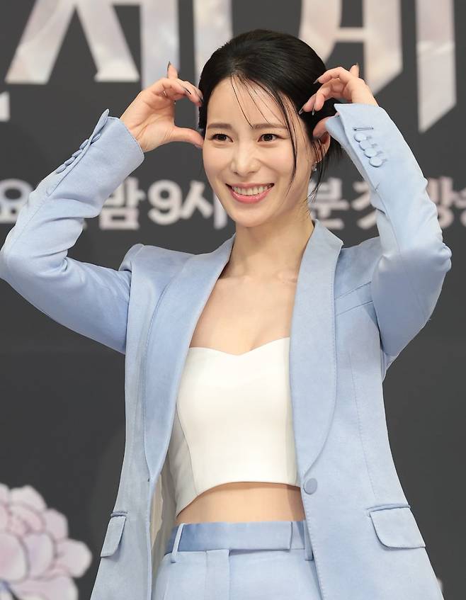 배우 임지연이 7일 서울 양천구 목동SBS에서 열린 SBS 새 금토드라마 '멋진 신세계'(극본 강현주/ 연출 한태섭) 제작발표회에 참석해 포즈를 취하고 있다./사진=뉴스1