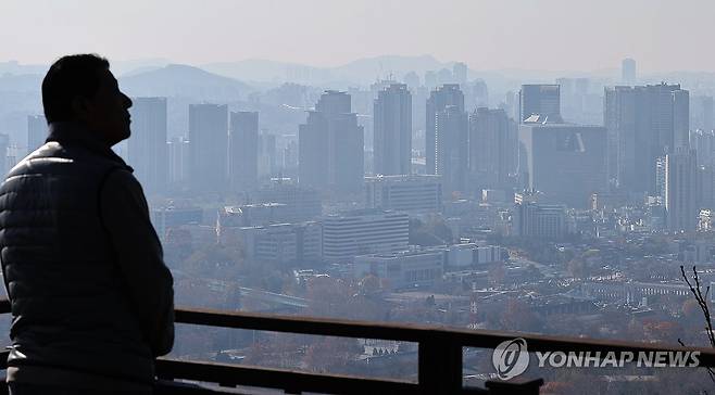 서울 남산에서 바라본 시내 [연합뉴스 자료사진. 재판매 및 DB 금지. 기사 내용과 직접 관련 없음]