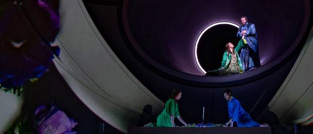 뉴욕메트로폴리탄오페라극장의 2025-2026 시즌 오페라 바그너의 '트리스탄과 이졸데' 공연 장면. 출처 뉴욕메트로폴리탄오페라극장