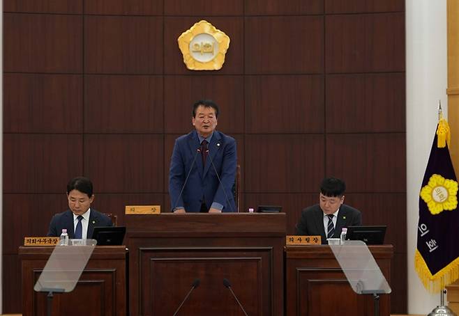 경산시의회 제269회 임시회 모습 ⓒ경산시의회 제공
